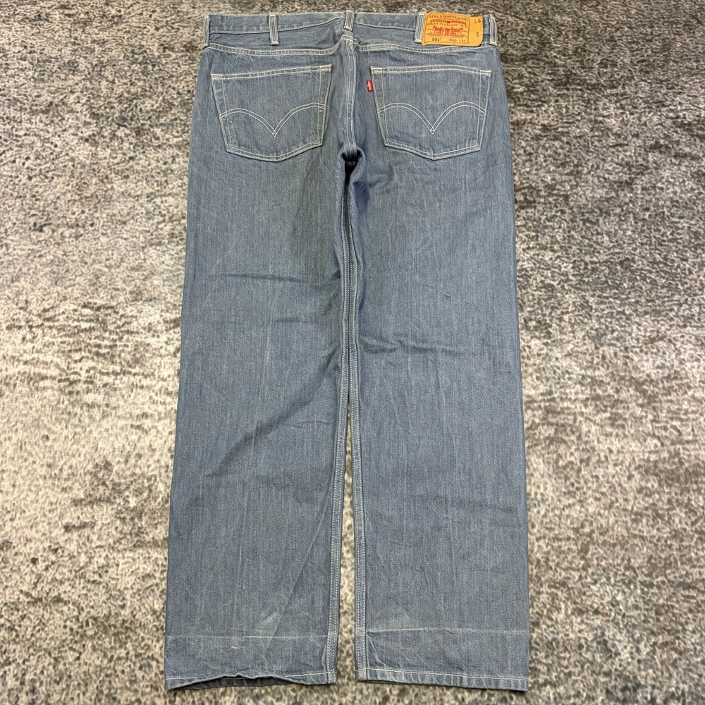 VTG Levi's 501 Jeans Mens 38x30 Blue Straight Fit Button Fly Denim Y2K 2000s